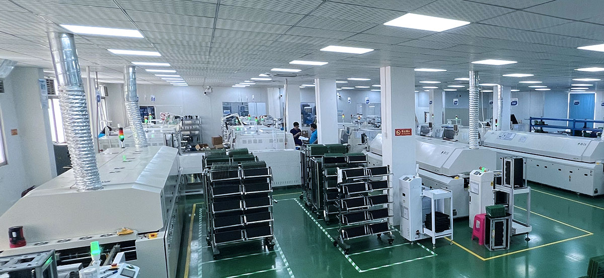 電子加工廠的回流焊